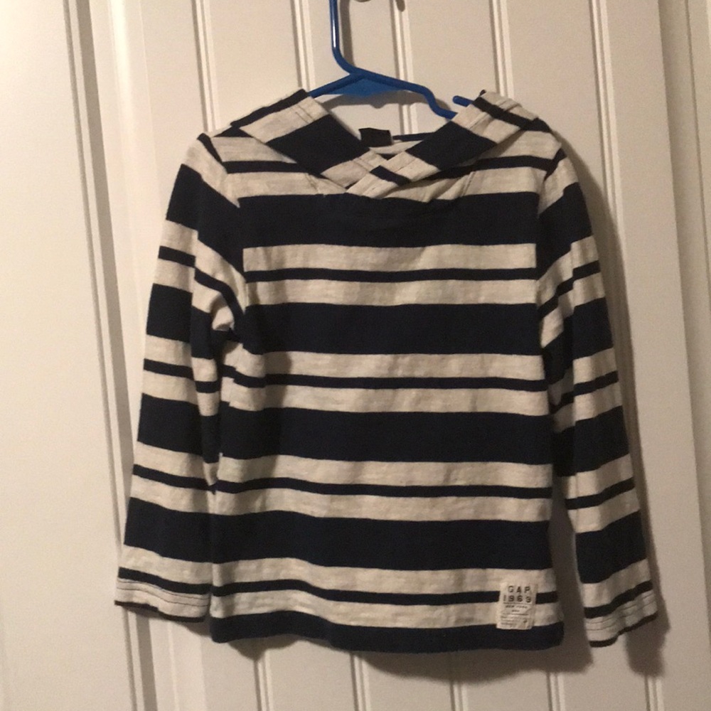 Boys Gap hooded long sleeve T